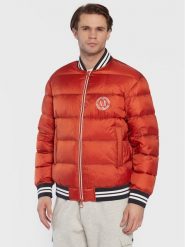 Armani Exchange Kurtka bomber 6LZBL8 ZNWRZ 1498 Pomarańczowy Regular Fit. Brązowe kurtki męskie Armani Exchange, l, bez wzorów, z syntetyku, bez kaptura. Za 869.99 zł.