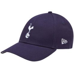 Czapka z daszkiem Tottenham Hotspur - licencjonowana New Era. Niebieskie czapki damskie New Era, bez wzorów, z bawełny. Za 109.99 zł.