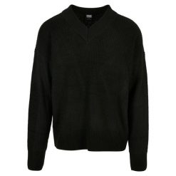 Sweter z dekoltem w kształcie litery V Urban Classics. Czarne swetry męskie Urban Classics, m, bez wzorów, bez kołnierzyka, bez ramiączek. Za 229.00 zł.