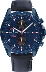 ZEGAREK MĘSKI TOMMY HILFIGER 1791839 PARKER (zf041b). Zegarki męskie Tommy Hilfiger, bez wzorów. Za 665.06 zł.