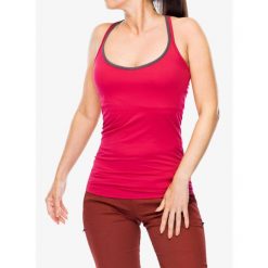 Top wspinaczkowy damski Ocun Corona Top. Czerwone topy damskie Ocun, xs, bez wzorów, sportowe, bez kołnierzyka, bez ramiączek. Za 125.99 zł.