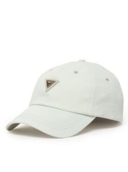 Guess Czapka z daszkiem V6RZ08 WG980 Niebieski. Niebieskie czapki damskie Guess, z aplikacjami, z nylonu. Za 159.99 zł.