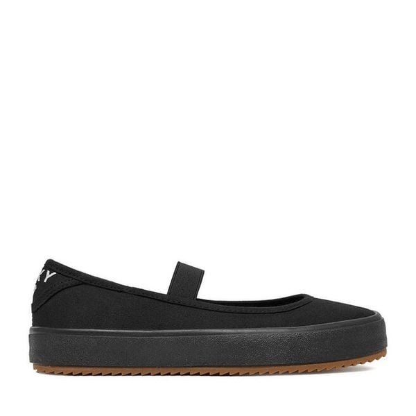 Tenisówki Roxy. Czarne trampki i tenisówki damskie Roxy, bez wzorów, bez zapięcia. Za 76.99 zł.