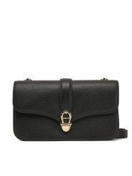 Aigner Torebka 132412 Czarny. Czarne listonoszki damskie Aigner, bez wzorów, ze skóry, bez dodatków. Za 1,709.00 zł.