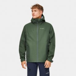 Kurtka trekkingowa 2,5 warstwowa męska Alpinus Carniche. Zielone kurtki męskie Alpinus, m, bez wzorów, sportowe, bez kaptura. Za 399.00 zł.