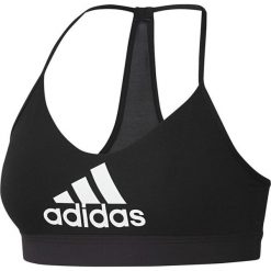 Top damski Adidas Am Bos biustonosz sportowy. Czarne koszulki sportowe damskie Adidas, s, bez wzorów, bez ramiączek, do biegania. Za 92.00 zł.