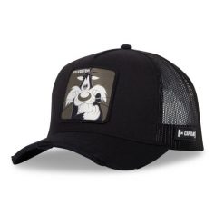 Czapka z daszkiem Capslab Looney Tunes Sylvester The Cat CL/LOO10/1/CT/SYL. Czarne czapki damskie CapsLab, bez wzorów, sportowe. Za 128.99 zł.