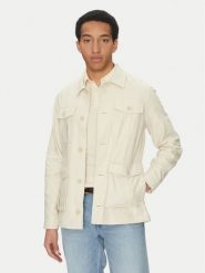 Guess Kurtka przejściowa M5GL31 WH791 Beżowy Regular Fit. Brązowe kurtki męskie Guess, m, z aplikacjami, z bawełny, bez kaptura. Za 489.99 zł.