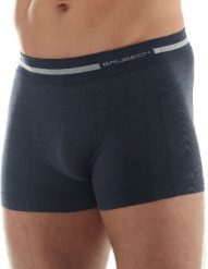 Brubeck Bokserki męskie Comfort Wool Merino granatowe r. L (BX10430). Bokserki męskie Brubeck, bez wzorów. Za 98.14 zł.