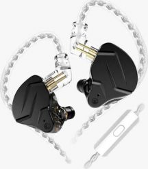 Słuchawki KZ KZ ACOUSTICS SŁUCHAWKI DOKANAŁOWE Z MIKROFONEM CZARNE ZSN PRO X MIC. Czarne słuchawki dokanałowe KZ. Za 180.07 zł.
