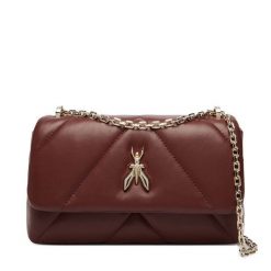 Torebka Patrizia Pepe. Brązowe torebki do ręki damskie Patrizia Pepe, bez wzorów, bez dodatków. Za 1,309.00 zł.