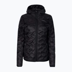 Kurtka puchowa damska Viking Aspen. Czarne kurtki sportowe damskie Viking, xs, bez wzorów, z puchu, bez ramiączek, bez kaptura, trekkingowe. Za 369.00 zł.