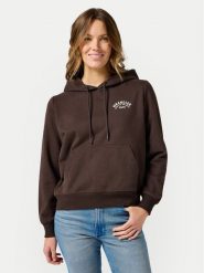 Wrangler Bluza 112356458 Brązowy Regular Fit. Brązowe bluzy damskie Wrangler, xl, bez wzorów, z bawełny, bez ramiączek, bez kaptura. Za 209.99 zł.