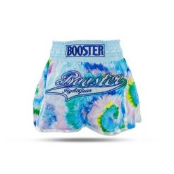 Damskie spodenki do boksu tajskiego Booster Fight Gear TBT Swirl 1. Niebieskie szorty damskie BOOSTER FIGHT GEAR, bez wzorów, sportowe. Za 293.50 zł.