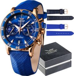 Zegarek Vostok Europe Zegarek damski Vostok Europe VK64-515B670 niebieski. Niebieskie zegarki damskie Vostok Europe. Za 1,940.00 zł.