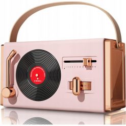GŁOŚNIK BLUETOOTH BEZPRZEWODOWY PRZENOŚNY MOBILNY MAŁY W STYLU RETRO. Głośniki przenośne Doss. Za 105.88 zł.