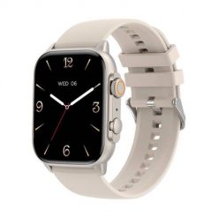 Smartwatch Colmi C81 (Złoty). Żółte, cyfrowe zegarki smartwatch Colmi, z aplikacjami, z materiału. Za 144.99 zł.
