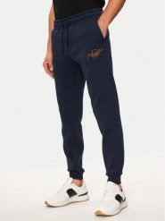 Jack & Jones Spodnie dresowe Gordon 12258491 Granatowy Regular Fit. Niebieskie spodnie sportowe męskie Jack & Jones, m, bez wzorów, z bawełny. Za 79.99 zł.