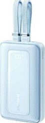 Powerbank Anker PowerBank 20k mAh 30W kable C/Lightning 1USB-C 1USB-A Niebieski. Niebieskie powerbanki Anker. Za 209.99 zł.