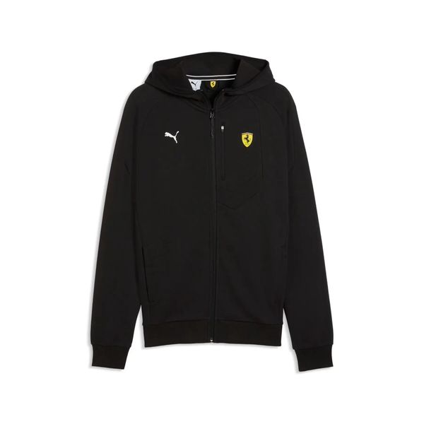 Kurtka z dresu Puma PM1. Czarne kurtki męskie Puma, l, bez wzorów, z dresówki, eleganckie, bez kaptura. Za 352.99 zł.