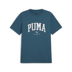 Męska koszulka PUMA SQUAD PUMA Cold Green. Zielone koszulki sportowe męskie Puma, m, bez wzorów, bez ramiączek, na jogę i pilates. Za 89.99 zł.