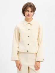 Soyaconcept® Damska kurtka dżinsowa - Bess 1 Kobiety Bawełna beżowy, L. Brązowe kurtki sportowe damskie l, bez wzorów, z bawełny, bez ramiączek, bez kaptura. Za 349.95 zł.