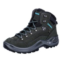 Buty trekkingowe damskie Lowa Renegade Mid Gtx. Szare obuwie trekkingowe damskie Lowa, z materiału, za kostkę, bez zapięcia. Za 985.00 zł.