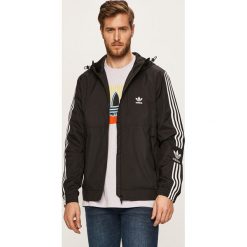 Adidas Originals - Kurtka. Czarne kurtki męskie adidas Originals, l, bez wzorów, z poliesteru, z kapturem. Za 279.90 zł.