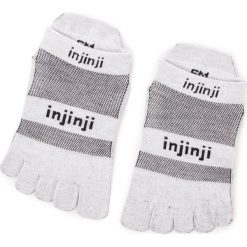 Skarpety Niskie Unisex INJINJI - 201110 Gray. Szare skarpetki damskie Injinji, bez wzorów, z materiału. Za 54.99 zł.
