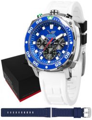 Zegarek męski Vostok Europe VK67-650A720SW czarny. Czarne zegarki męskie Vostok Europe, bez wzorów. Za 4,175.60 zł.