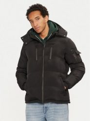 Brave Soul Kurtka zimowa MJK-BROCKHALLCRI Czarny Regular Fit. Czarne kurtki męskie Brave Soul, na zimę, l, bez wzorów, z syntetyku, bez kaptura. Za 359.99 zł.