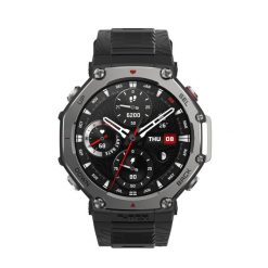 Zegarek smartwatch Amazfit T-Rex 3 Black HYROX. Czarne zegarki męskie Amazfit, bez wzorów. Za 1,099.00 zł.
