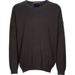 Sweter "Reakti" w kolorze ciemnoszarym. Szare swetry męskie Camel Active, m, bez wzorów, z bawełny, bez kołnierzyka, bez ramiączek. W wyprzedaży za 131.95 zł.