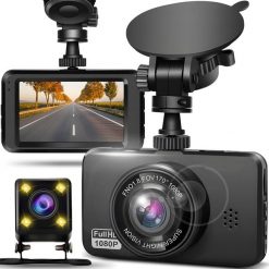 Kamera Retoo WIDEOREJESTRATOR SAMOCHODOWY + KAMERA COFANIA Z WYŚWIETLACZEM DASH CAM HDR. Kamery sportowe Retoo. Za 131.99 zł.