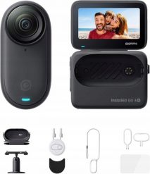Kamera Insta360 go 3S Action Bundle czarna. Kamery sportowe INSTA360. Za 3,629.45 zł.