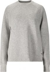 Bluza damska Athlecia Jacey. Szare bluzy damskie Endurance, bez wzorów, z materiału, klasyczne, bez ramiączek, bez kaptura. Za 230.00 zł.