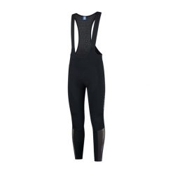 Spodnie rowerowe męskie Rogelli Essential HiVis z wkładką żelową. Czarne spodnie sportowe męskie Rogelli, m, bez wzorów, rowerowe. Za 434.00 zł.