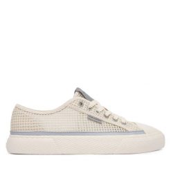 Trampki Calvin Klein. Brązowe trampki i tenisówki damskie Calvin Klein, bez wzorów, bez zapięcia. Za 369.99 zł.