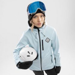 Damska kurtka snowboardowa Sporty zimowe Siroko W2-W Gelid. Niebieskie kurtki sportowe damskie SIROKO, na zimę, bez wzorów, z softshellu, bez ramiączek, bez kaptura, narciarskie. Za 844.00 zł.