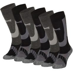 Skarpety narciarskie Xtreme, 6 par, Multi Czarny. Czarne skarpetki damskie XTREME SOCKSWEAR, bez wzorów. Za 499.99 zł.