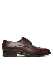 BOSS Półbuty P-Winslow 50555947 Brązowy. Brązowe buty wizytowe męskie Boss, bez wzorów, ze skóry, bez obcasa, bez zapięcia. Za 1,399.00 zł.