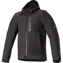 Motocyklowa kurtka przeciwdeszczowa Alpinestars Neo. Czarne kurtki męskie Alpinestars, l, bez wzorów, z elastanu, bez kaptura. Za 1,462.00 zł.