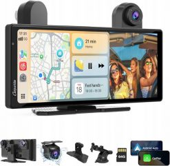 Carpuride W903S Kamery samochodowe Carplay/Android Auto 4K 1080p 2025. Wideorejestratory NoName. Za 1,049.00 zł.