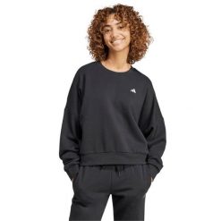 Bluza damska adidas Essentials Small Logo. Czarne bluzy damskie Adidas, xl, bez wzorów, casualowe, bez ramiączek, bez kaptura. Za 159.00 zł.