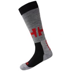Skarpetki Helly Hansen alpine medium. Czarne skarpety męskie Helly Hansen, bez wzorów, z elastanu. Za 226.50 zł.