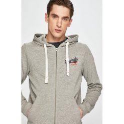 Jack & Jones - Bluza. Szare bluzy męskie Jack & Jones, m, bez wzorów, z bawełny, bez ramiączek, z kapturem. W wyprzedaży za 79.90 zł.