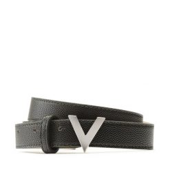 Pasek Valentino. Czarne paski damskie Valentino, bez wzorów. Za 115.99 zł.