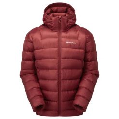 Kurtka z kapturem Montane Anti Freeze XT. Czerwone kurtki męskie Montane, na zimę, l, bez wzorów, z materiału, klasyczne, z kapturem. Za 1,911.85 zł.