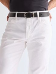 MESKI PASEK WRANGLER EASY BELT BLACK 112352691. Czarne paski męskie Wrangler, klasyczne. Za 89.99 zł.