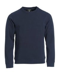 Clique Classic Roundneck blu ciemny sweter z okrągłym dekoltem i ukrytą. Niebieskie swetry męskie CLIQUE, s, bez wzorów, z bawełny, bez kołnierzyka, bez ramiączek. Za 191.75 zł.